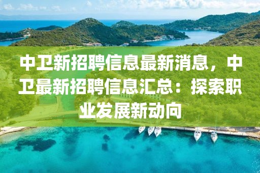 中衛(wèi)新招聘信息最新消息，中衛(wèi)最新招聘信息匯總：探索職業(yè)發(fā)展新動(dòng)向