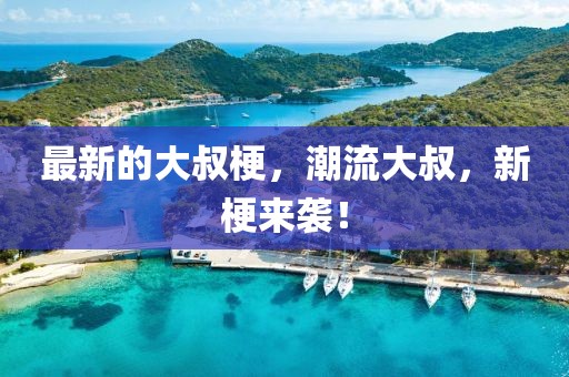 最新的大叔梗，潮流大叔，新梗來(lái)襲！