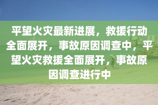 平望火災(zāi)最新進展，救援行動全面展開，事故原因調(diào)查中，平望火災(zāi)救援全面展開，事故原因調(diào)查進行中