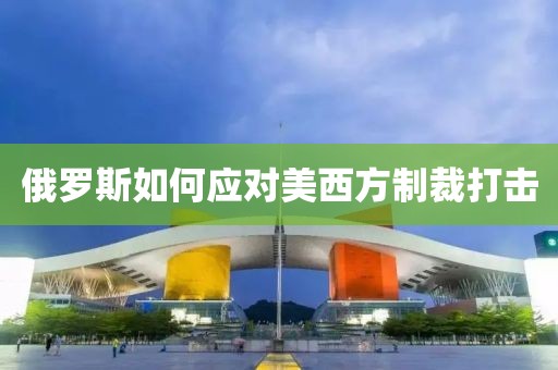 俄羅斯如何應(yīng)對(duì)美西方制裁打擊