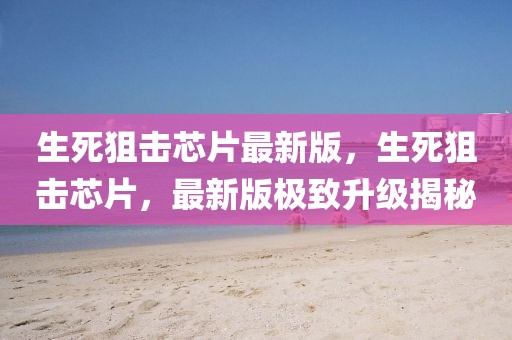 生死狙擊芯片最新版，生死狙擊芯片，最新版極致升級揭秘