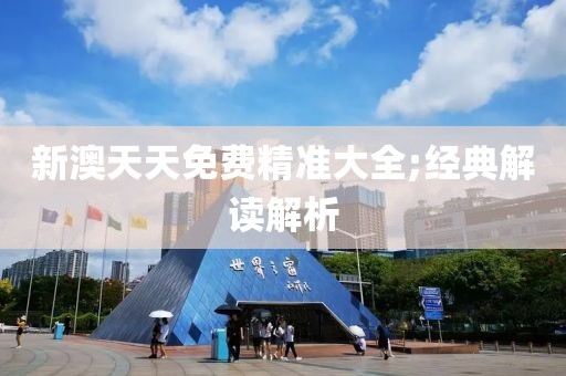 新澳天天免費(fèi)精準(zhǔn)大全;經(jīng)典解讀解析