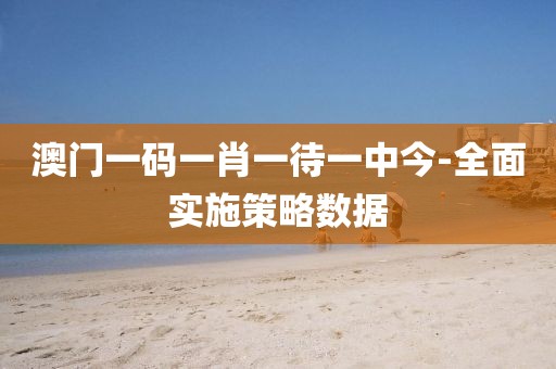 澳門一碼一肖一待一中今-全面實施策略數據