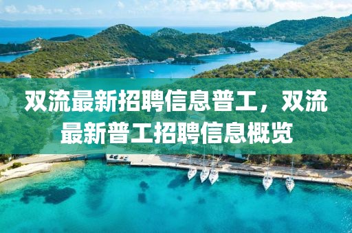 雙流最新招聘信息普工，雙流最新普工招聘信息概覽