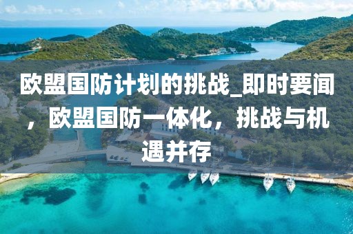歐盟國(guó)防計(jì)劃的挑戰(zhàn)_即時(shí)要聞，歐盟國(guó)防一體化，挑戰(zhàn)與機(jī)遇并存