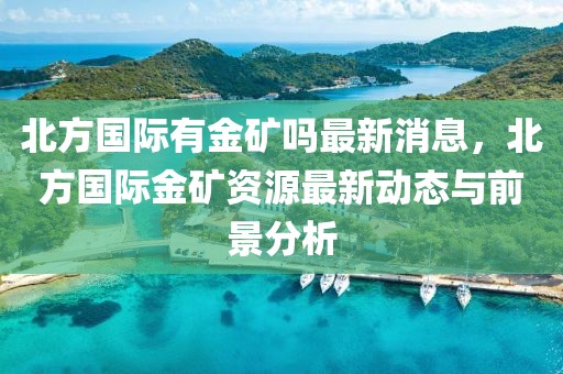 北方國際有金礦嗎最新消息，北方國際金礦資源最新動態(tài)與前景分析