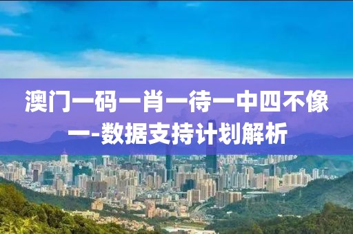 澳門一碼一肖一待一中四不像一-數(shù)據(jù)支持計(jì)劃解析