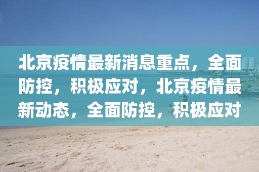 北京疫情最新消息重點(diǎn)，全面防控，積極應(yīng)對(duì)，北京疫情最新動(dòng)態(tài)，全面防控，積極應(yīng)對(duì)
