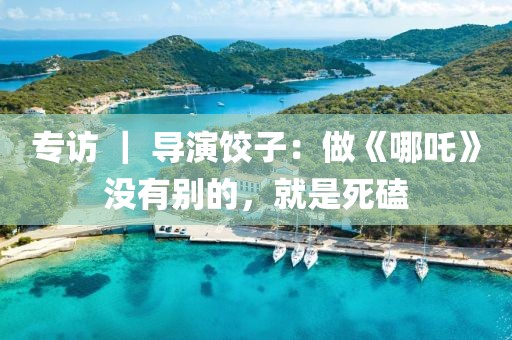 專訪 ｜ 導(dǎo)演餃子：做《哪吒》沒(méi)有別的，就是死磕