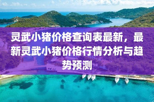 靈武小豬價(jià)格查詢表最新，最新靈武小豬價(jià)格行情分析與趨勢(shì)預(yù)測(cè)