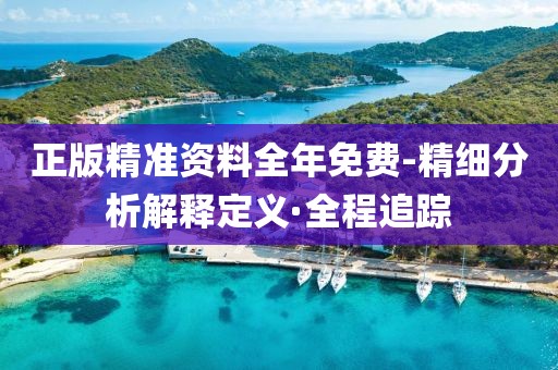 正版精準資料全年免費-精細分析解釋定義·全程追蹤