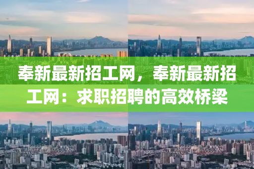 奉新最新招工網(wǎng)，奉新最新招工網(wǎng)：求職招聘的高效橋梁