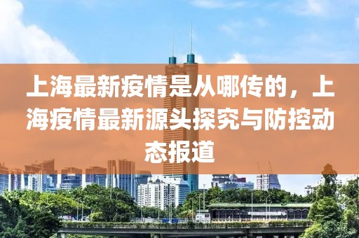 上海最新疫情是從哪傳的，上海疫情最新源頭探究與防控動態(tài)報道