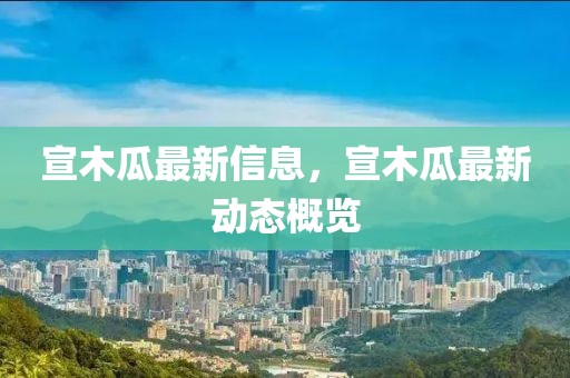 宣木瓜最新信息，宣木瓜最新動(dòng)態(tài)概覽