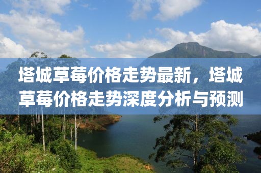 塔城草莓價格走勢最新，塔城草莓價格走勢深度分析與預(yù)測