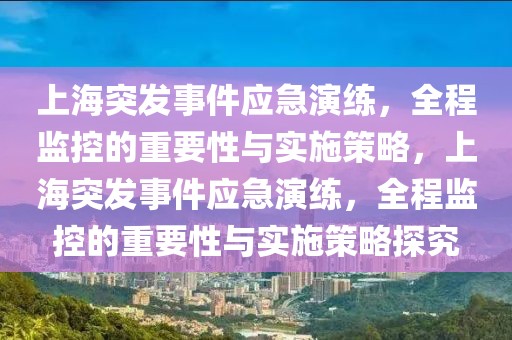 上海突發(fā)事件應急演練，全程監(jiān)控的重要性與實施策略，上海突發(fā)事件應急演練，全程監(jiān)控的重要性與實施策略探究