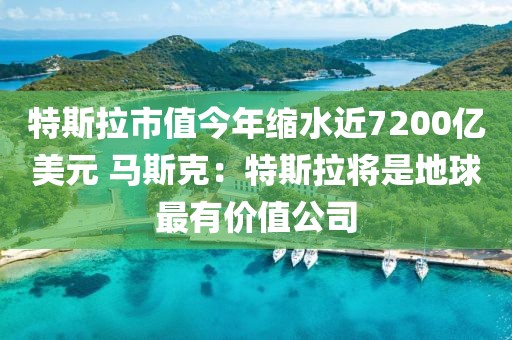 特斯拉市值今年縮水近7200億美元 馬斯克：特斯拉將是地球最有價(jià)值公司