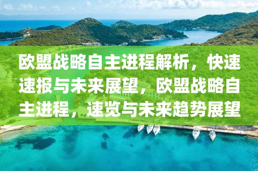 歐盟戰(zhàn)略自主進(jìn)程解析，快速速報(bào)與未來(lái)展望，歐盟戰(zhàn)略自主進(jìn)程，速覽與未來(lái)趨勢(shì)展望