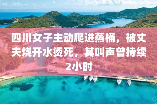 四川女子主動爬進(jìn)蒸桶，被丈夫燒開水燙死，其叫聲曾持續(xù)2小時