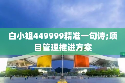 白小姐449999精準(zhǔn)一句詩(shī);項(xiàng)目管理推進(jìn)方案