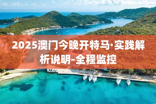2025澳門今晚開特馬·實(shí)踐解析說明-全程監(jiān)控