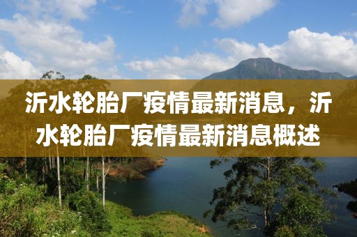 沂水輪胎廠疫情最新消息，沂水輪胎廠疫情最新消息概述