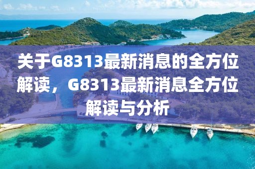 關(guān)于G8313最新消息的全方位解讀，G8313最新消息全方位解讀與分析