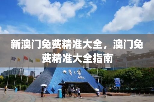 新澳門免費精準(zhǔn)大全，澳門免費精準(zhǔn)大全指南