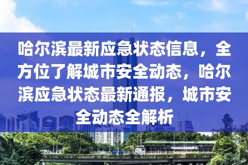 哈爾濱最新應(yīng)急狀態(tài)信息，全方位了解城市安全動(dòng)態(tài)，哈爾濱應(yīng)急狀態(tài)最新通報(bào)，城市安全動(dòng)態(tài)全解析