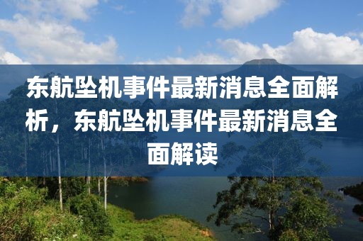 東航墜機事件最新消息全面解析，東航墜機事件最新消息全面解讀