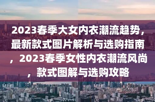 2023春季大女內(nèi)衣潮流趨勢，最新款式圖片解析與選購指南，2023春季女性內(nèi)衣潮流風(fēng)尚，款式圖解與選購攻略