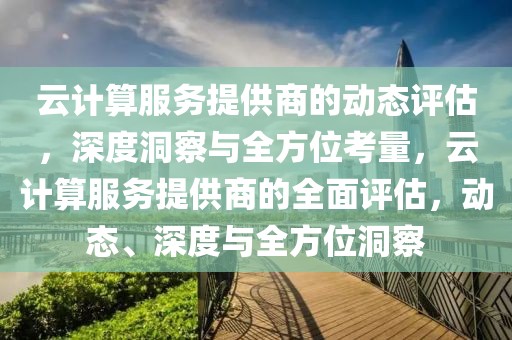 云計(jì)算服務(wù)提供商的動態(tài)評估，深度洞察與全方位考量，云計(jì)算服務(wù)提供商的全面評估，動態(tài)、深度與全方位洞察