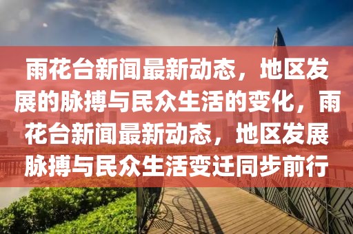 雨花臺新聞最新動態(tài)，地區(qū)發(fā)展的脈搏與民眾生活的變化，雨花臺新聞最新動態(tài)，地區(qū)發(fā)展脈搏與民眾生活變遷同步前行