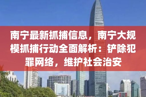 南寧最新抓捕信息，南寧大規(guī)模抓捕行動(dòng)全面解析：鏟除犯罪網(wǎng)絡(luò)，維護(hù)社會(huì)治安