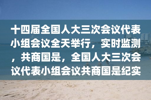 十四屆全國(guó)人大三次會(huì)議代表小組會(huì)議全天舉行，實(shí)時(shí)監(jiān)測(cè)，共商國(guó)是，全國(guó)人大三次會(huì)議代表小組會(huì)議共商國(guó)是紀(jì)實(shí)