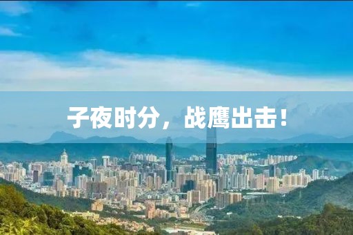 子夜時分，戰(zhàn)鷹出擊！