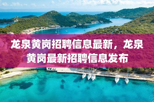 龍泉黃崗招聘信息最新，龍泉黃崗最新招聘信息發(fā)布