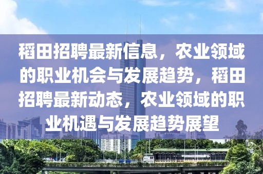 稻田招聘最新信息，農(nóng)業(yè)領(lǐng)域的職業(yè)機(jī)會(huì)與發(fā)展趨勢(shì)，稻田招聘最新動(dòng)態(tài)，農(nóng)業(yè)領(lǐng)域的職業(yè)機(jī)遇與發(fā)展趨勢(shì)展望