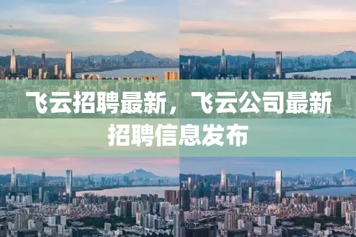 飛云招聘最新，飛云公司最新招聘信息發(fā)布