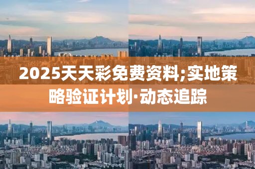 2025天天彩免費(fèi)資料;實(shí)地策略驗(yàn)證計(jì)劃·動(dòng)態(tài)追蹤