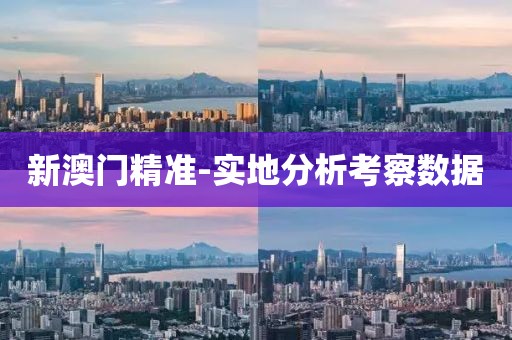 新澳門精準(zhǔn)-實地分析考察數(shù)據(jù)