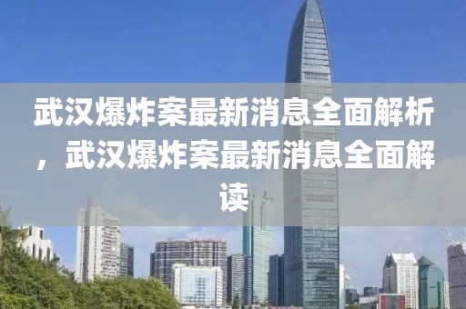 武漢爆炸案最新消息全面解析，武漢爆炸案最新消息全面解讀