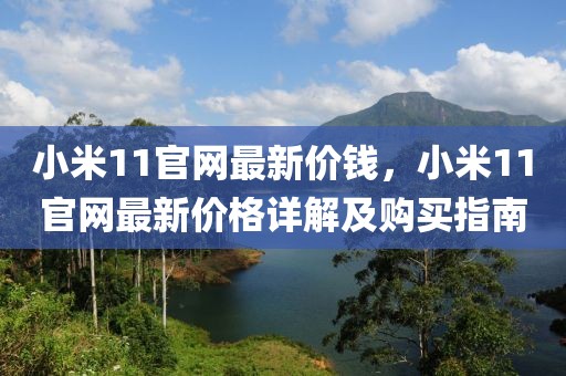 小米11官網(wǎng)最新價(jià)錢，小米11官網(wǎng)最新價(jià)格詳解及購買指南
