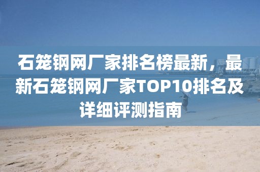 石籠鋼網(wǎng)廠家排名榜最新，最新石籠鋼網(wǎng)廠家TOP10排名及詳細(xì)評測指南