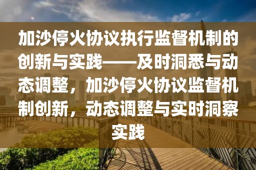 加沙?；饏f(xié)議執(zhí)行監(jiān)督機(jī)制的創(chuàng)新與實(shí)踐——及時(shí)洞悉與動(dòng)態(tài)調(diào)整，加沙停火協(xié)議監(jiān)督機(jī)制創(chuàng)新，動(dòng)態(tài)調(diào)整與實(shí)時(shí)洞察實(shí)踐