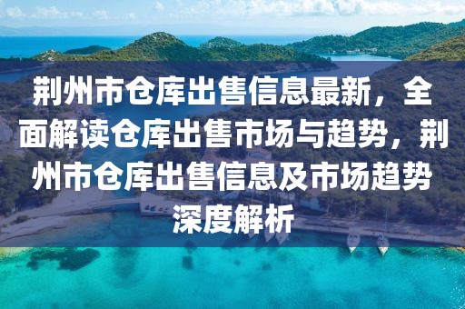 荊州市倉庫出售信息最新，全面解讀倉庫出售市場與趨勢，荊州市倉庫出售信息及市場趨勢深度解析