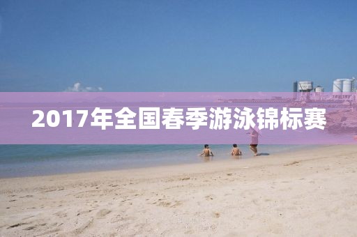 2017年全國春季游泳錦標(biāo)賽