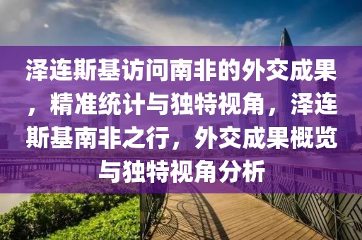 澤連斯基訪問南非的外交成果，精準(zhǔn)統(tǒng)計與獨特視角，澤連斯基南非之行，外交成果概覽與獨特視角分析