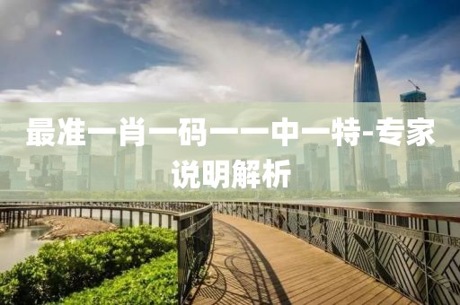 最準一肖一碼一一中一特-專家說明解析