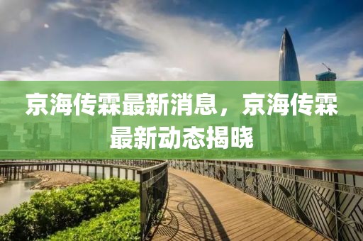 京海傳霖最新消息，京海傳霖最新動態(tài)揭曉
